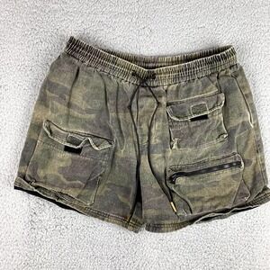 Richie Lee Shorts Men S Camo Cargo Cotton Drawstring Designer Streetwear Lined